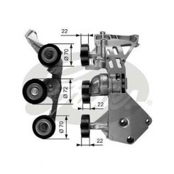 Gates DriveAlign Belt Tensioner