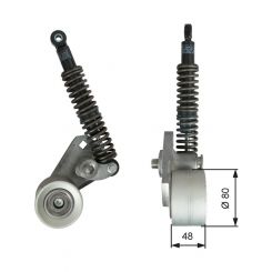 Gates Heavy Duty Belt Tensioner Assembly