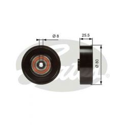 Gates Heavy Duty DriveAlign Idler Pulley