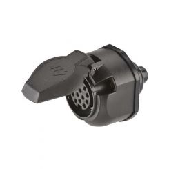 Narva 12 Volt 13 Pin Euro Round Plastic Trailer Socket