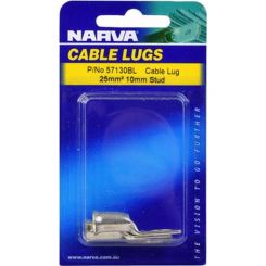 Narva 25mm2 10mm Stud Flared Entry Cable Lug Pack of 2