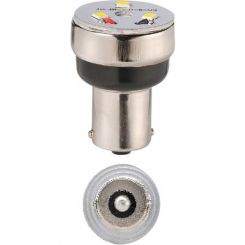 Narva Reverse Alert Fixed Output Reversing Alarm w/12V Ba15S LED Globe