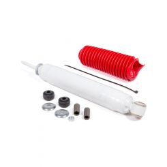 Rancho Steering Stabilizer, White, Includes Red Boot, Single, Each
