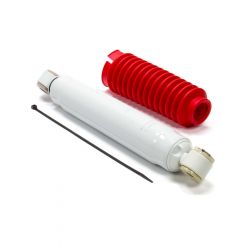 Rancho Steering Stabilizer, White, Includes Red Boot, Single, Each