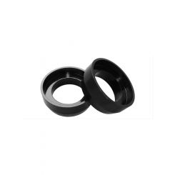 Rancho Coil Spring Spacer, Polyurethane, Black, Rear For Toyota, Pair