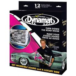 Dynamat Sound Deadener, Sheets, 0.067 In. Thick, Self-Adhesive, Kit