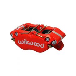Wilwood Brake Caliper Dynapro Lug Mount 4-Piston Aluminum Red Po..