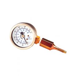 Wilwood Gauge Quick Brake Pressure 0-1,500 Psi Analog Mechanical Whi