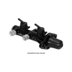 Wilwood Master Cylinder Tandem Aluminum Black E-Coat 1 In. Bore
