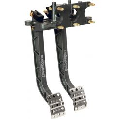 Wilwood Brake Clutch Pedals Aluminum Black Reverse Mount Universal