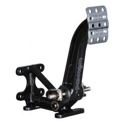 Wilwood Brake Pedal Assembly Floor Mount Aluminum Black Rectangle 6