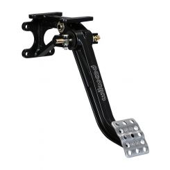 Wilwood Brake Pedal Assembly Firewall Mount Aluminum Black Rectangl