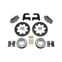 Wilwood Disc Brakes Rear Dynalite Cross-Drilled Rotors 4-Piston C..