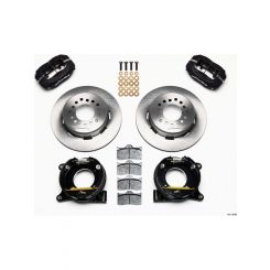 Wilwood Disc Brakes Dynalite Rear Rotors 4-Piston Black Calipers Ch..
