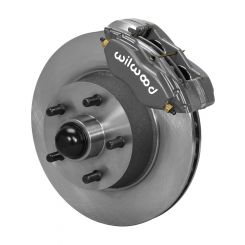 Wilwood Disc Brake Kit Classic Dynalite Front Solid Rotor Gray 4-Pi..