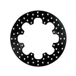 Wilwood Brake Rotor Cross-Drilled Steel Natural Each