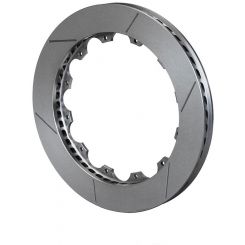 Wilwood Brake Rotor Gt Series Slotted Carbon Iron Silver Cadmium Pl