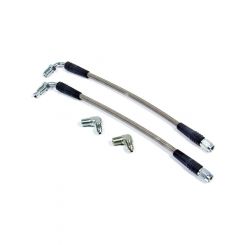 Wilwood Brake Hose Flexline Braided Stainless Steel 10.5 In. Length