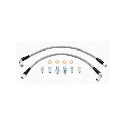 Wilwood Brake Hose Flexline Braided Stainless Steel 16 In. Length F
