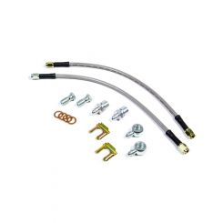 Wilwood Brake Line Flexline Braided Stainless Steel 14 In. Gm Repla