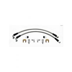 Wilwood Brake Hoses Flexline Braided Stainless Steel Outer Front Ch