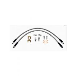 Wilwood Brake Lines Flexline Braided Stainless Steel 18.0 In. Lengt