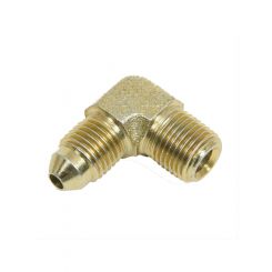 Wilwood Fitting 90 Degree -3 An Male To 1/8 In. Npt Steel Gold Irid