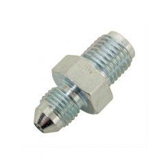 Wilwood Brake Fitting Brake Line Adapter Straight Steel Zinc Finish