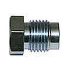 Wilwood Fitting Steel Natural Straight 1/2-20 In. Male Threads Inver