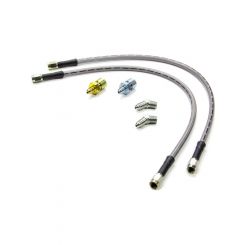Wilwood Brake Lines Flexline Braided Stainless Steel Ford Front Pair