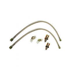 Wilwood Brake Lines Flexline Braided Stainless Steel Ford Front Pair