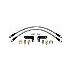 Wilwood Brake Lines Flexline Braided Stainless Steel Ford Pair