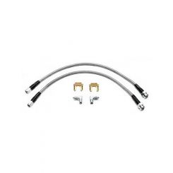 Wilwood Brake Hoses Flexline Braided Stainless Steel 16.5 In. Length