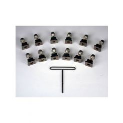 Wilwood Bolt 1/4 In.-28 0.75 Length Stainless Steel 12-Point Lock-Wi