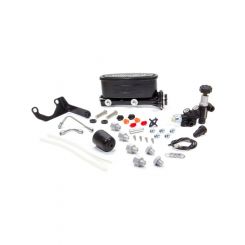 Wilwood Master Cylinder Tandem Aluminum Black 1.125 In. Bore Pro