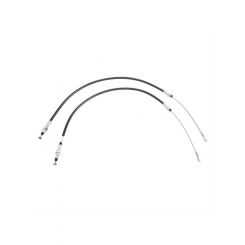 Wilwood Parking Brake Cable Dash Mount Black Plastic Jacket Chevy K