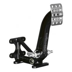 Wilwood Pedal Assembly Brake Type Floor Mount Aluminum Black Rectan