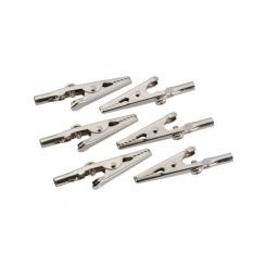 Projecta Nickel Plated Alligator Clip 50mm Pack of 6