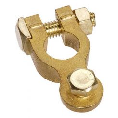 Projecta Brass Battery HD Bolt Terminal Negative Pack of 10