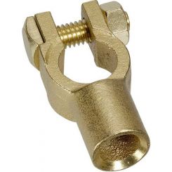 Projecta Brass Battery HD Crimp End Entry Terminal 50  70mm