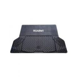 Road Gear Universal HD Rubber Trunk Boot Mat 1410mm x 1090mm Black