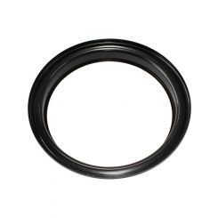Aeroflow 9" Air Cleaner Base Only Flat Base Black 7-5/16"