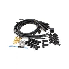 Aeroflow Lead Set Univ Black Multi V8 Str Plug Ends Std & Hei