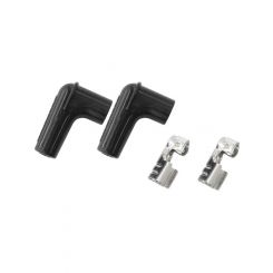 Aeroflow Spark Plug Boots & Terminals 90 Deg. 2 Boots & 2 Termina