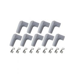 Aeroflow 9 X Spark Plug Boots,Terminals 90 Deg. 9 Boots & 9 Termi