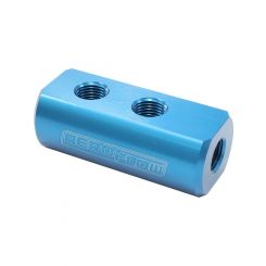 Aeroflow Compact Distribution Block 1 In, 4 Out All Ports 1/8" Np