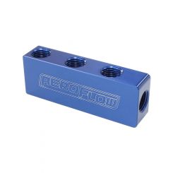 Aeroflow Compact Distribution Block 1 In, 6 Out All Ports 1/8" Np