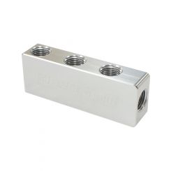 Aeroflow Compact Distribution Block 1 In, 6 Out All Ports 1/8" N