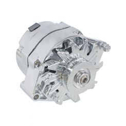 Aeroflow Ford Alternator 100 Amp 1 Or 3 Wire Chrome