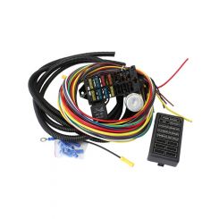 Aeroflow 8 Circuit Universal Wiring Harness 8 Fuse 12V